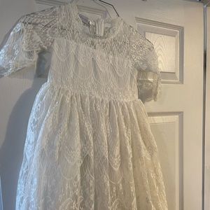Beautiful white lace dress